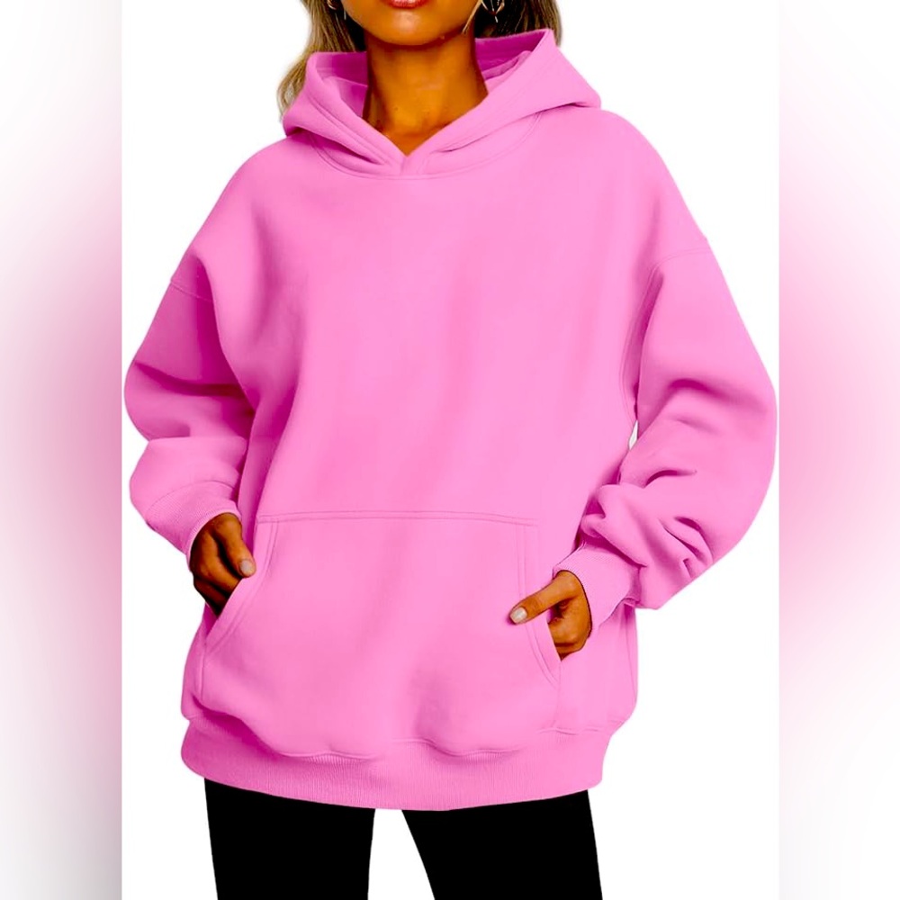 “Amazon Trendy Queen” Women's Pink Hoodie
